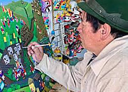Tigua painter